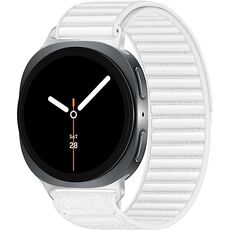 Galaxy Watch8 | 40 мм | 4G LTE | Graphite | Fabric/White | M/L, Размер: 40 мм, Цвет: Graphite, Тип ремешка: Fabric, Цвет ремешка: White, Размер ремешка: M/L, Подключение часов: Bluetooth / Wi-Fi + 4G LTE